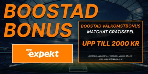 expekt välkomstbonus.